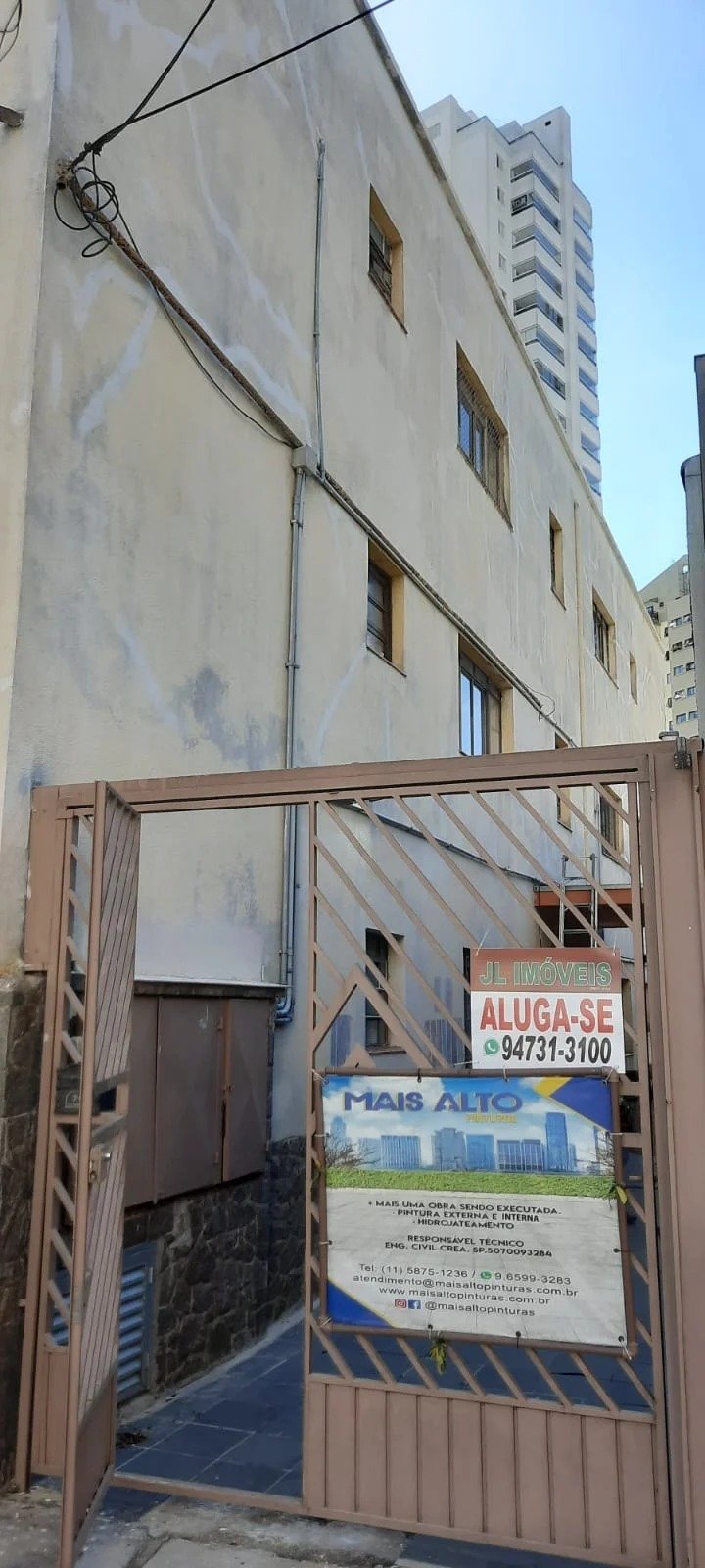 Obra realizada pela Mais Alto Pinturas 1